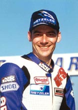 Roger Jantz, Leader Promosport Schweizermeisterschaft 2001; 4. Promoklasse 2000; Vize-Schweizermeister Stocksport 1999;  Foto: Franz Scherrer